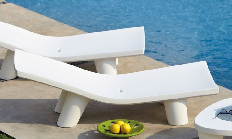  solution design mobilier assise transat slide low lita lounge piscine